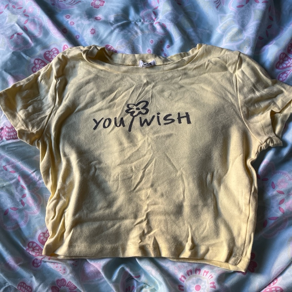 Garage Light Yellow Graphic Tee